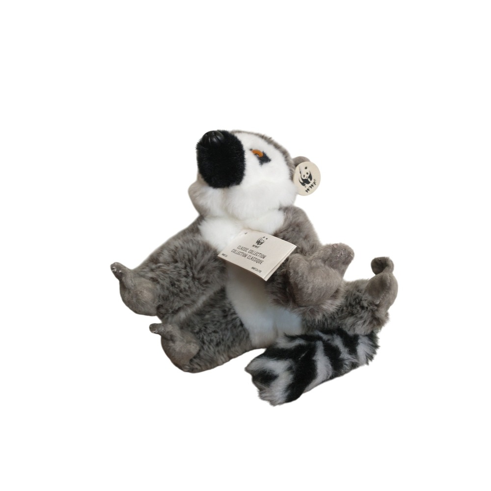 WWF Classic Collection Lemur Plush Stuffed Animal Toy With Tags